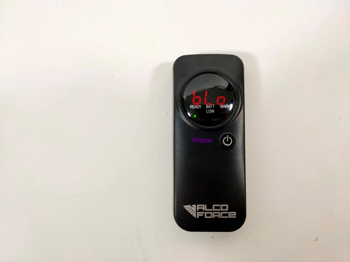 Test alkomatu AlcoForce AF-400E