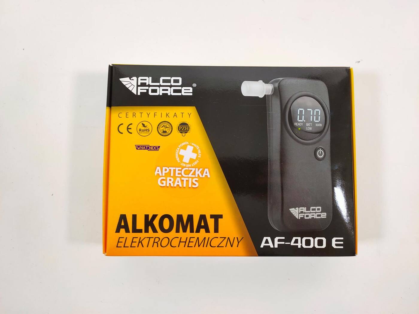 Test alkomatu AlcoForce AF-400E