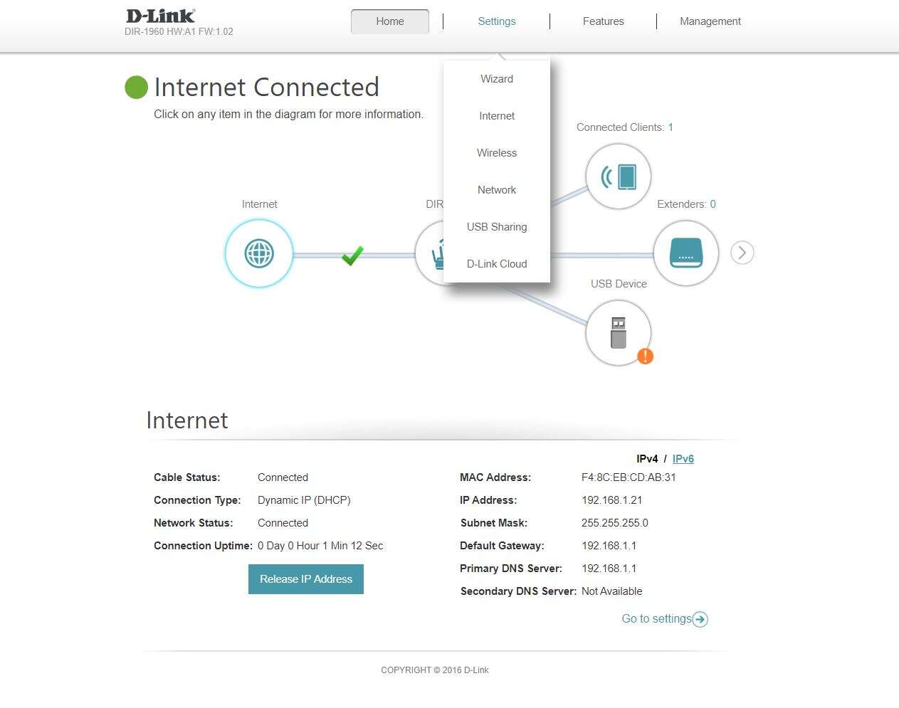 Test routera D-Link EXO AC1900 Smart Mesh DIR-1960 i wzmacniacza WiFi D-Link DAP-1620