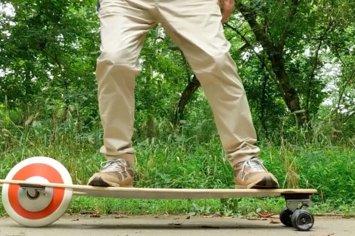 Deskorolka Dokido, czyli dwa z przodu i wielkie z tyłu