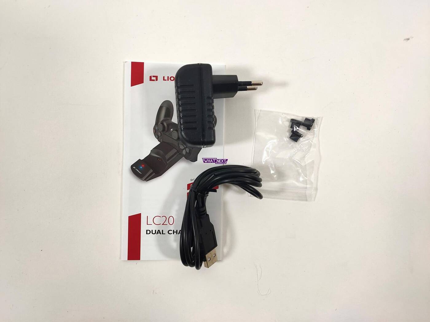 Test stacji ładującej dla padów PS4 Lioncast LC20