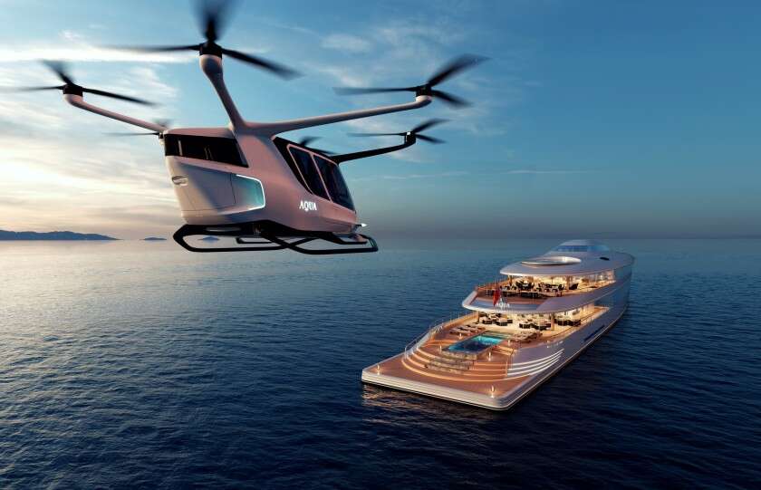 Superjacht Aqua od Sinot wnosi ekologiczność na zupełnie nowy poziom