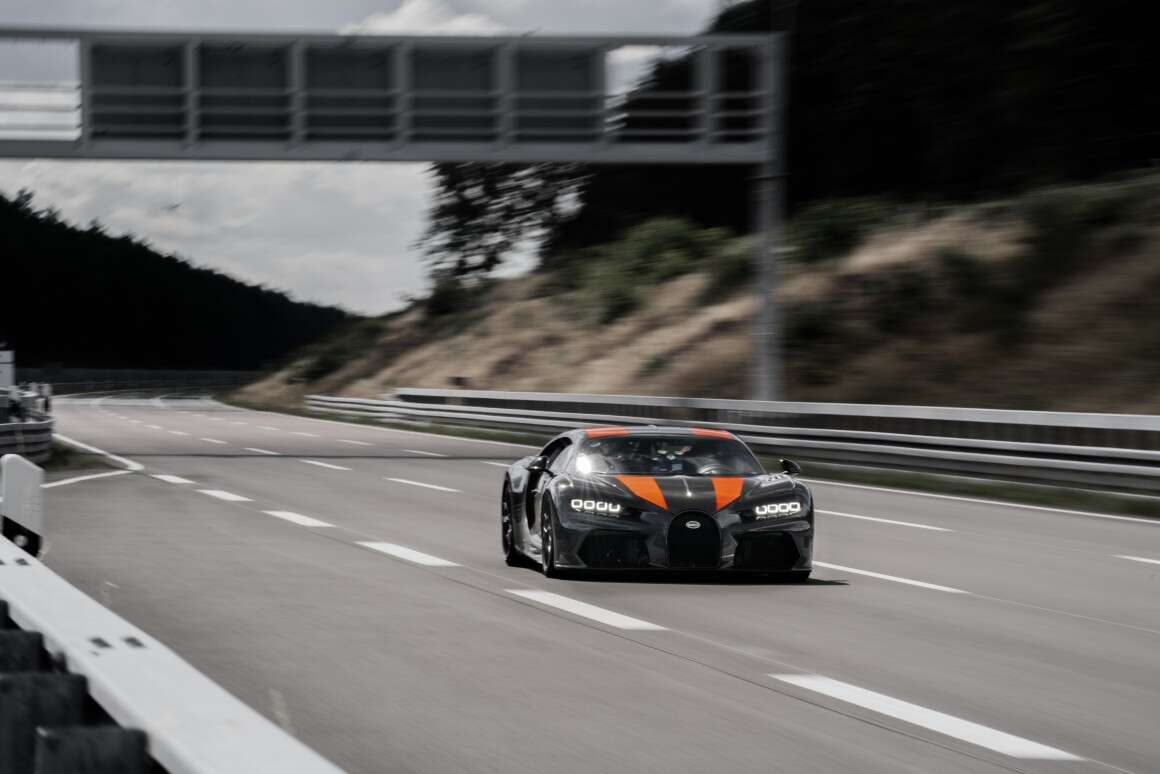 Bugatti Chiron z rekordem prędkości dla produkcyjnych samochodów