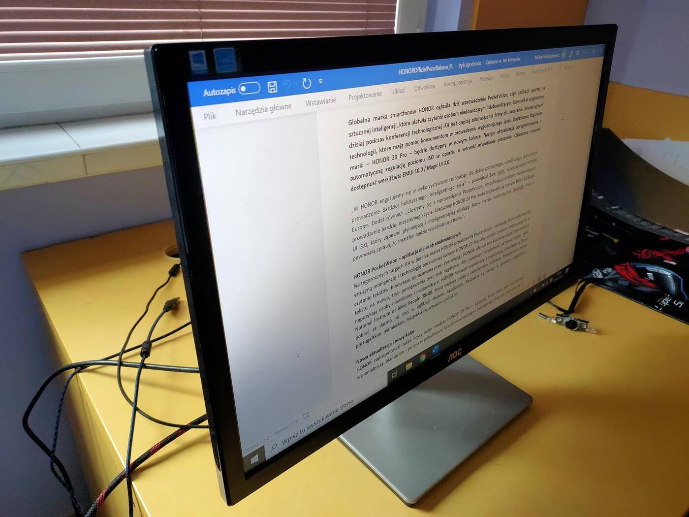 Test filtra prywatyzującego Natec Owl