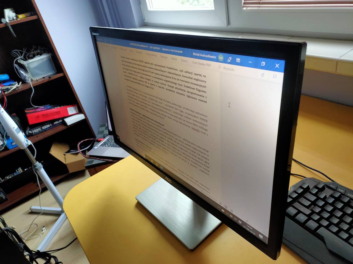 Test filtra prywatyzującego Natec Owl