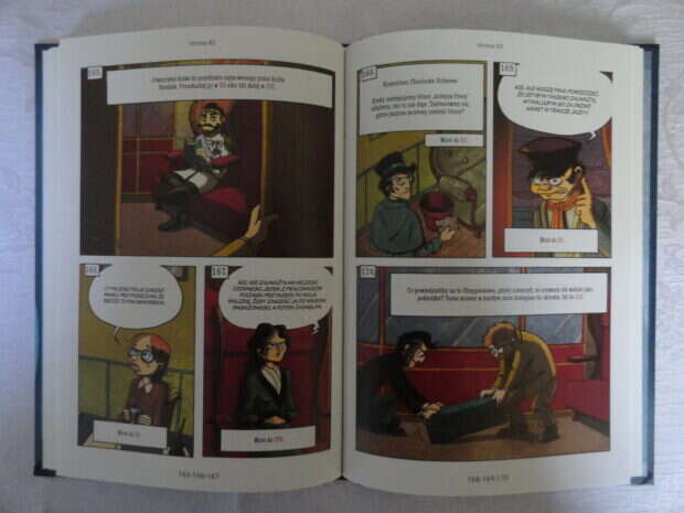 Sherlock Holmes & Moriarty: Konfrontacja, komiks paragrafowy, Sherlock Holmes, Fox Games, 