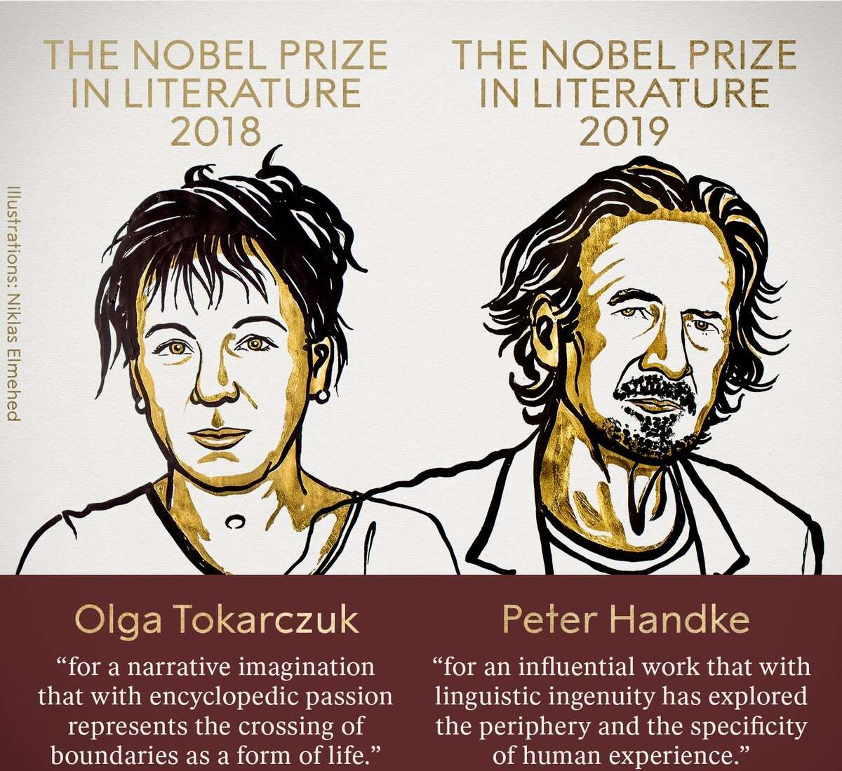 Olga Tokarczuk otrzymała Literacką Nagrodę Nobla