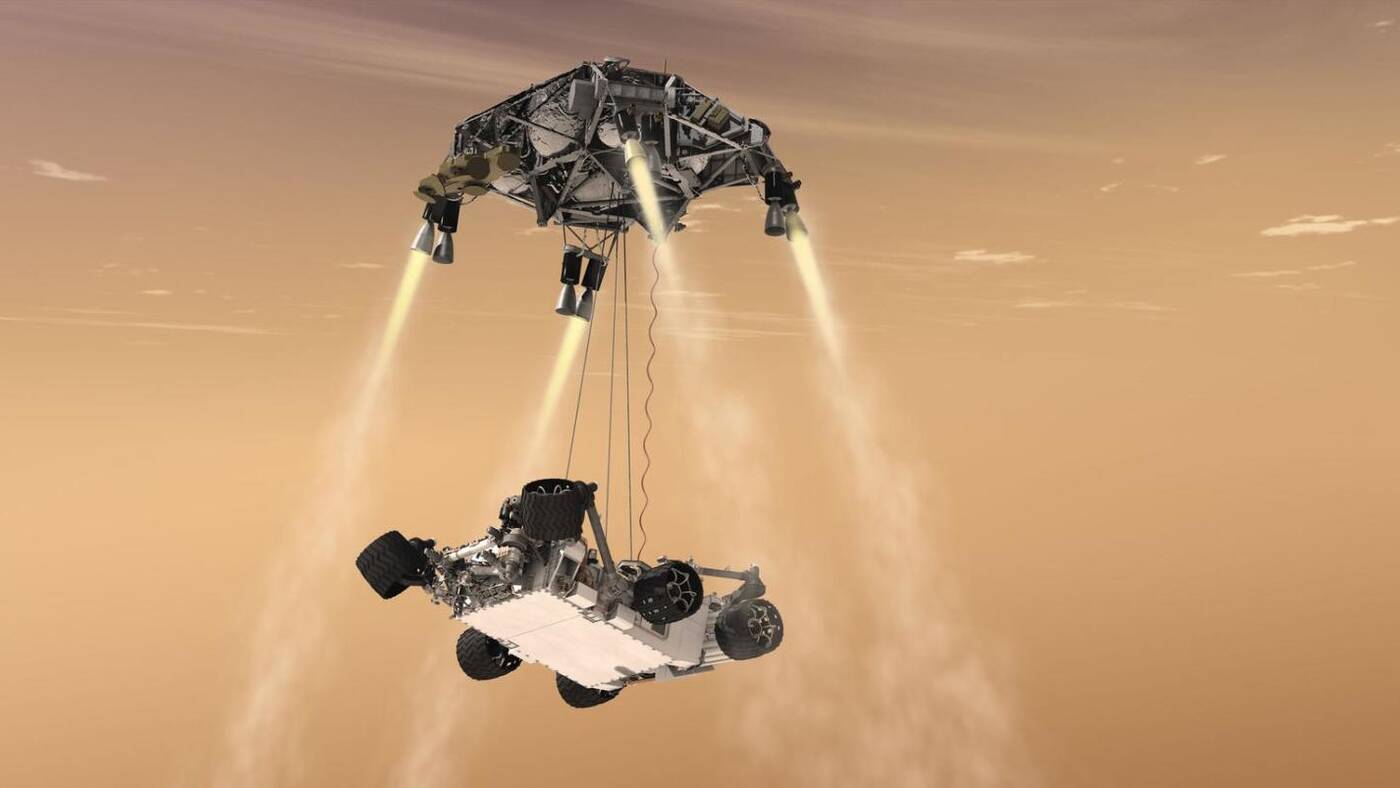 NASA testuje ostatni etap podróży łazika Mars 2020