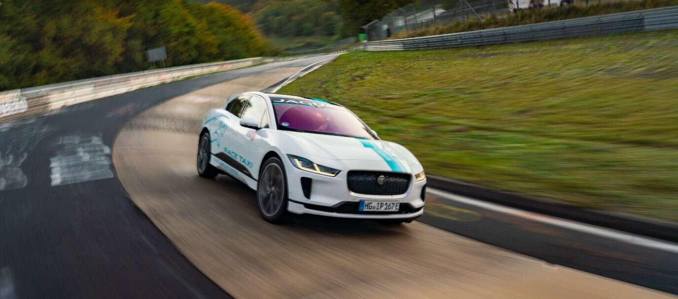 Jaguar testuje elektrycznego I-Pace na Nurburgring