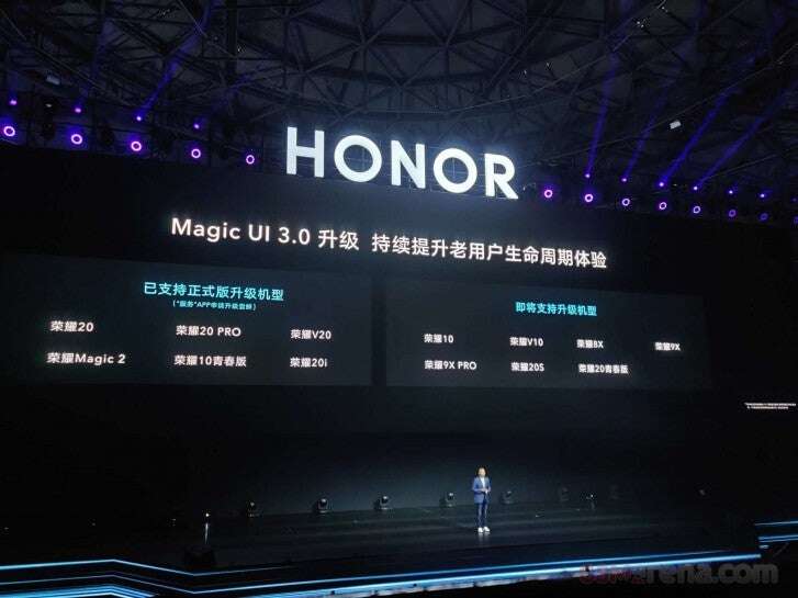 aktualizacja smartfonów Honor, android 10 Honor, magic ui 3.0 Honor