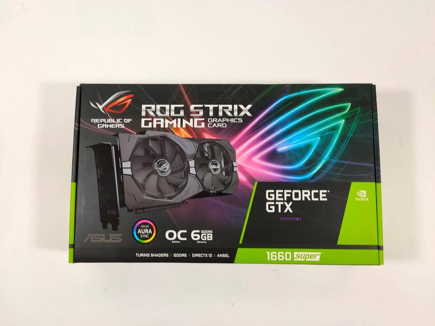 Test Asus GeForce GTX 1660 SUPER ROG Strix OC