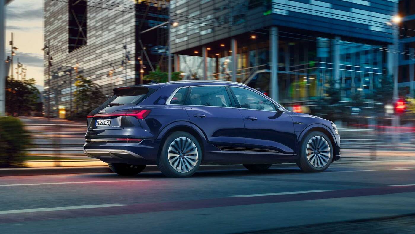 Audi E-Tron, zasięg E-Tron, dodatek zasięgu Audi E-Tron