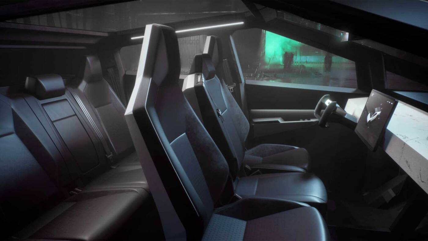 Tesla Cybertruck, Cybertruck Tesli, elektryczny pickup Tesli, ceny Cybertruck, specyfikacja Cybertruck