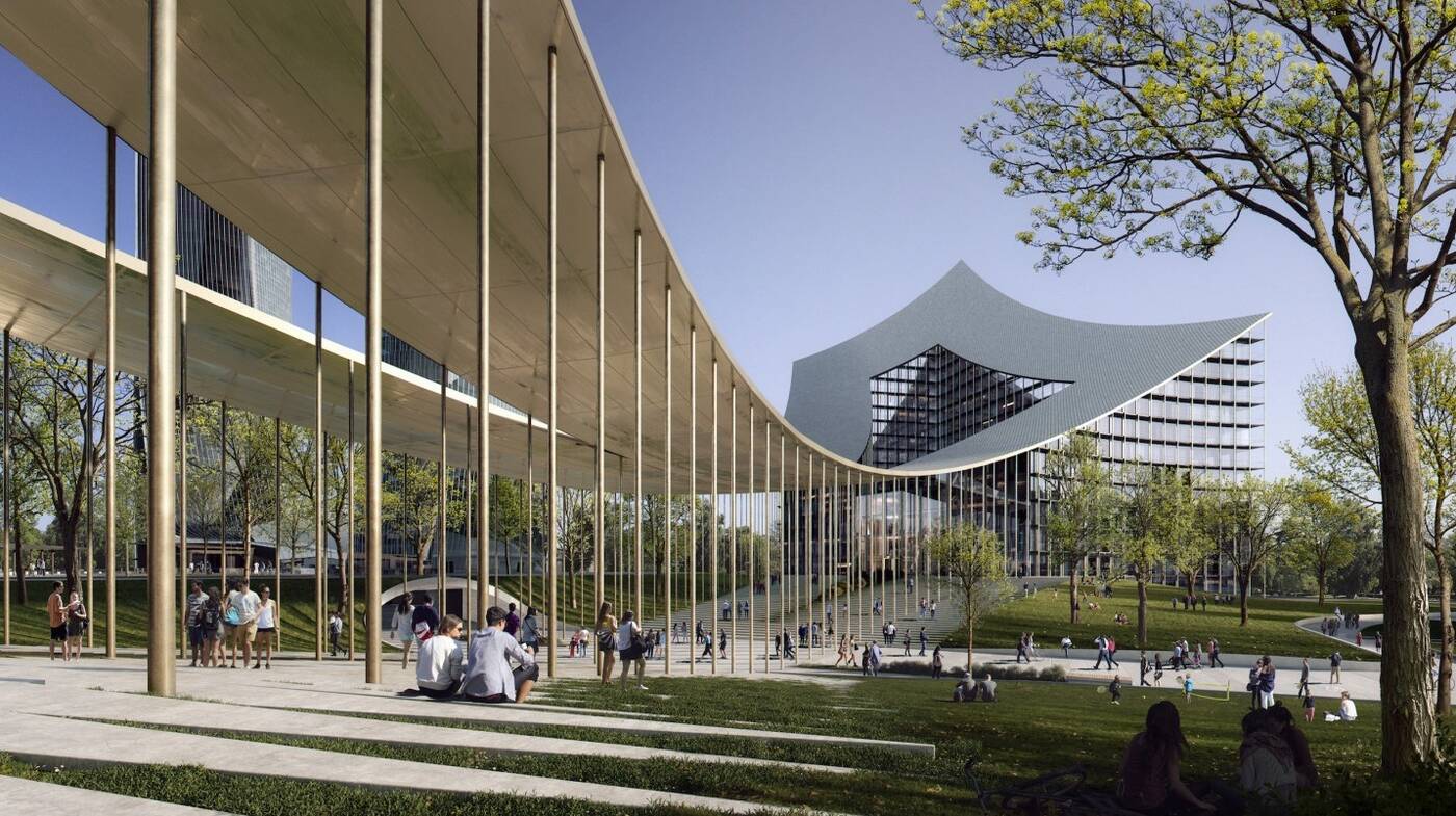 Portico dla Mediolanu, The Portico, Portico od BIG, Bjarke Ingels Group Portico, projekt Portico