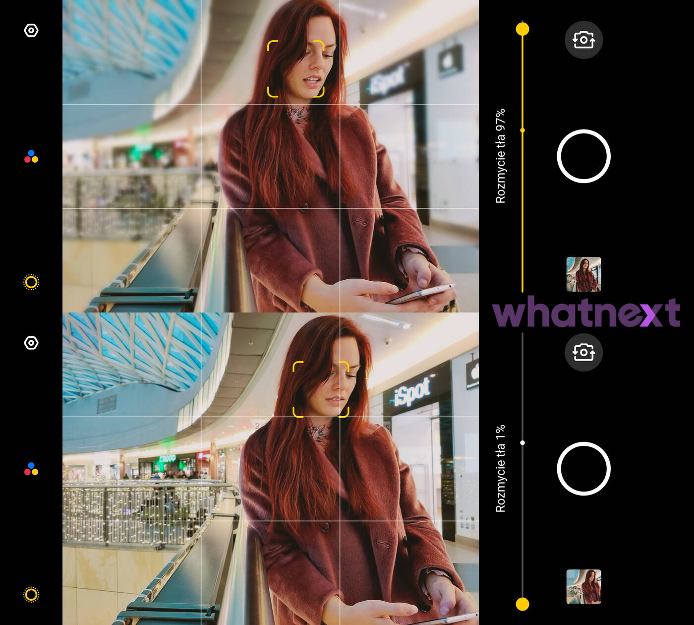 Działnie czujnika TOF w Oppo Reno2