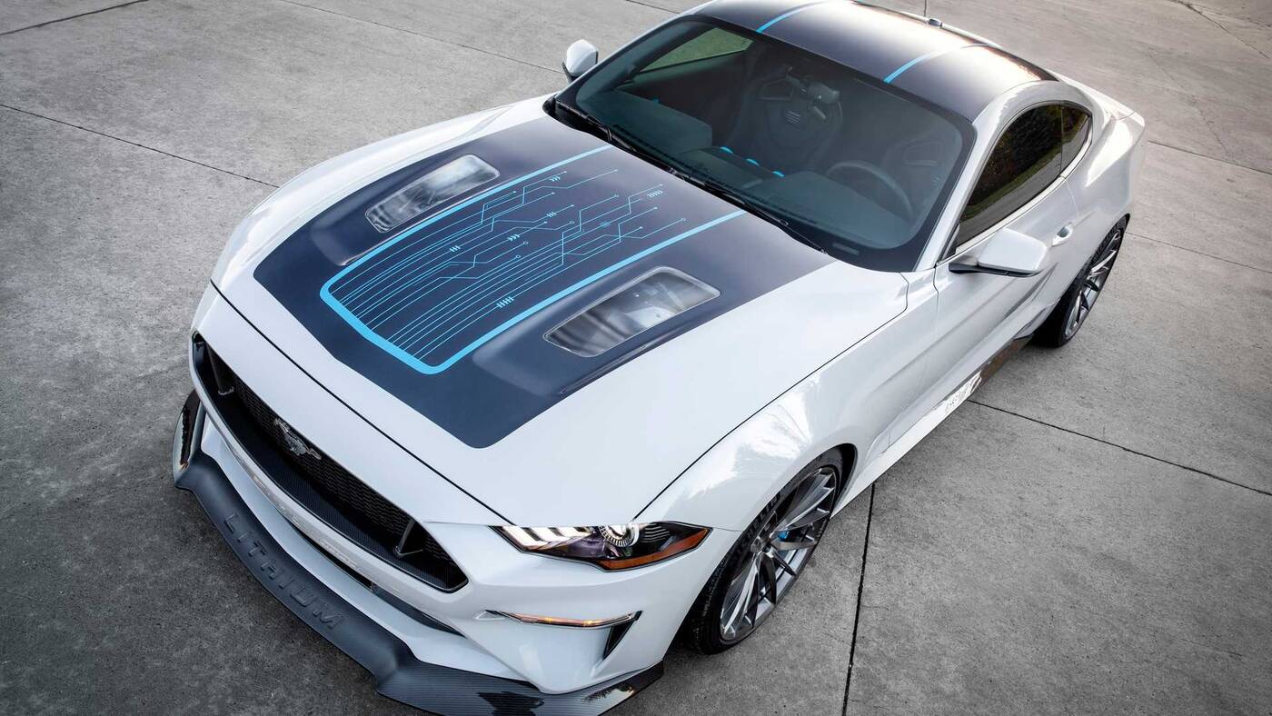 elektryczny Mustang, Mustang EV, elektryczny prototyp Mustang,