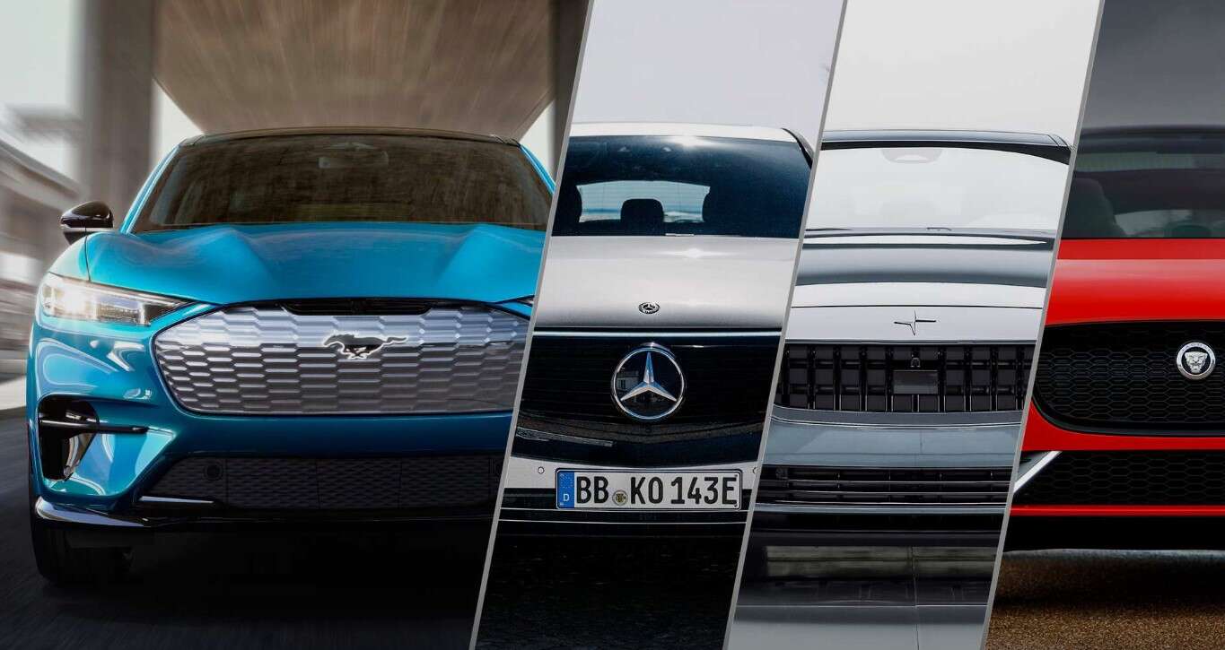 elektryczne crossovery, porównanie crossoverów EV, Mustang Mach-E, Tesla Model Y