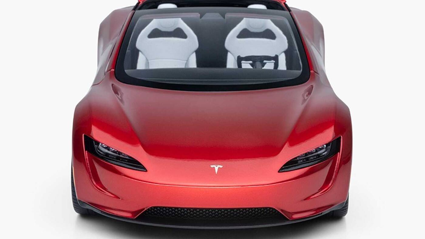 Tesla Roadster 2.0, zabawka Tesli, Roadster Tesli, odlew roadstera Tesli
