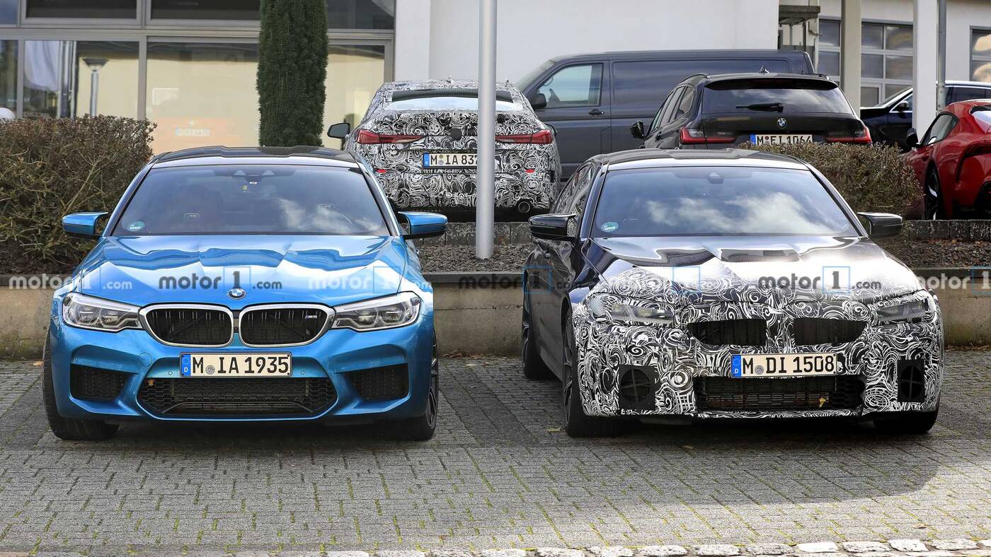 zdjęcia BMW M5, BMW M5 facelift, odświeżony BMW M5, zmiany BMW M5 2020