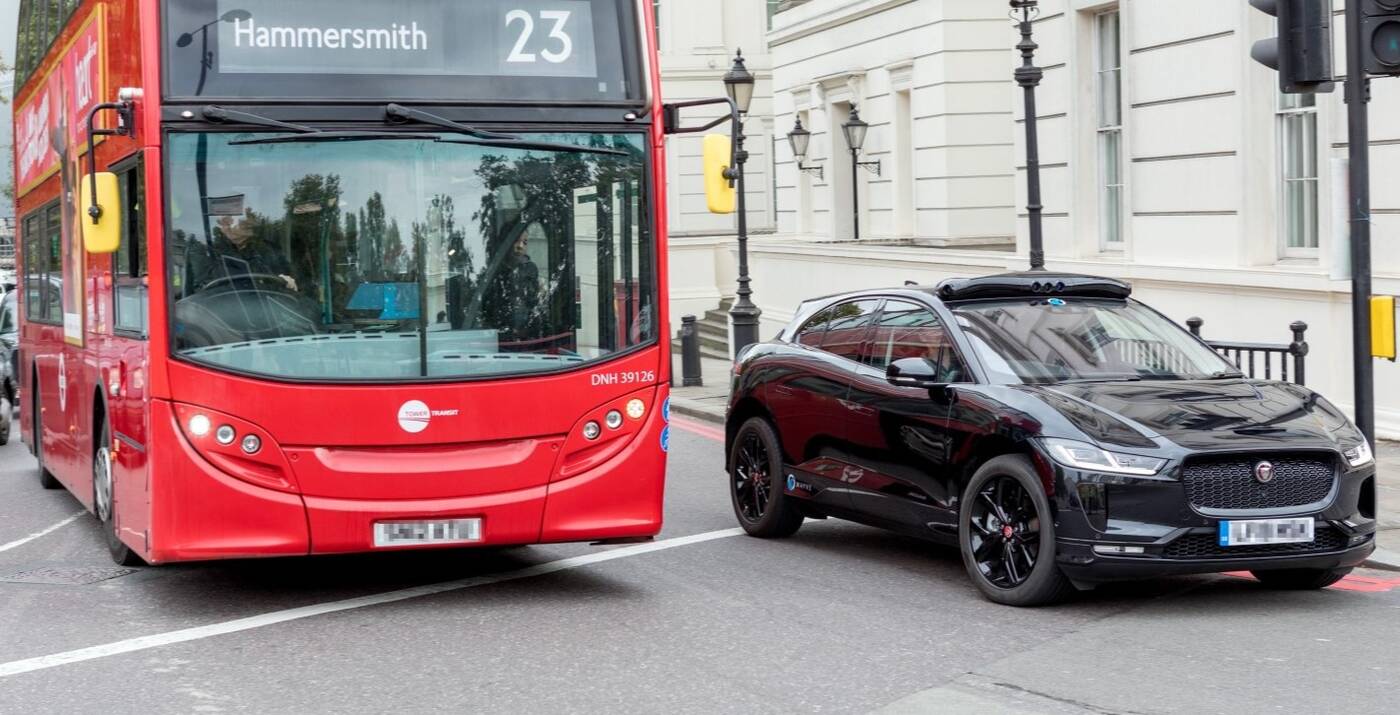 samochody Wayve, autonomiczne samochody Wayve, Wayve w Londynie