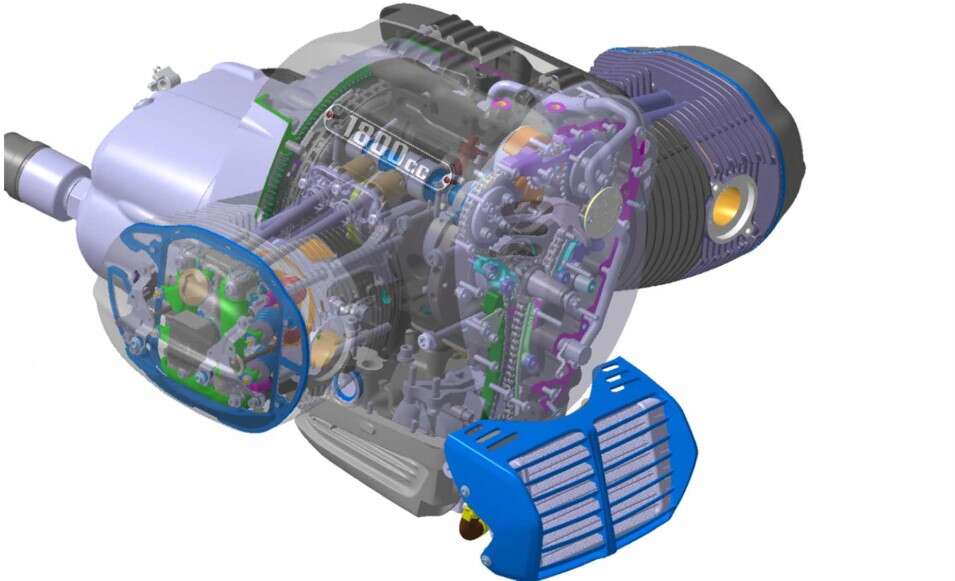 1800cc Boxer, BMW 1800cc Boxer, silnik Boxer od BMW, nowy silnik 1800cc