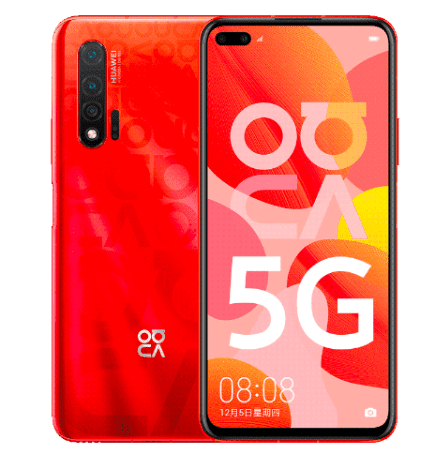 wygląd Huawei Nova 6 5G, kolory Huawei Nova 6 5G, design Huawei Nova 6 5G