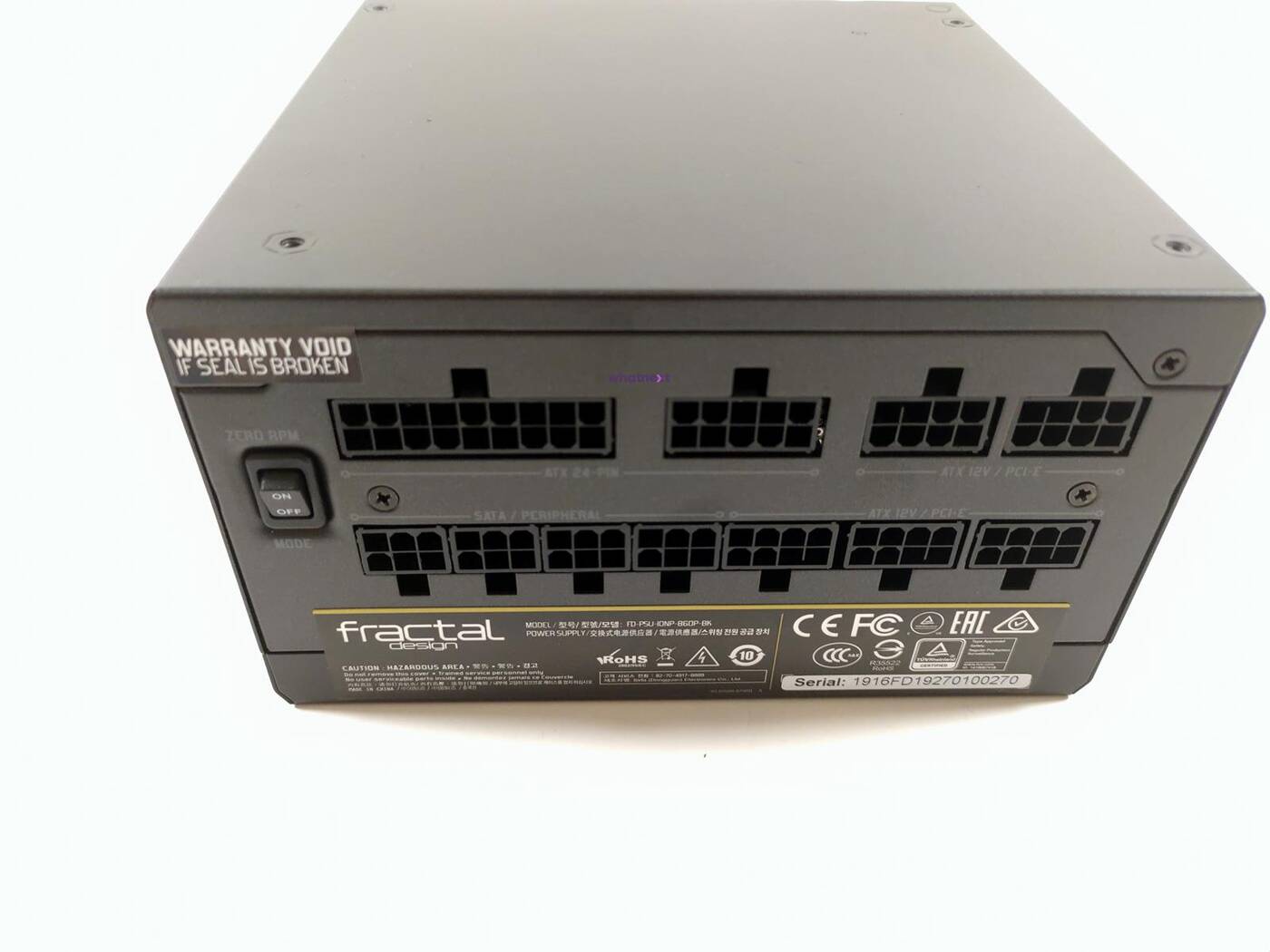 test Fractal Design Ion+ 860P, recenzja Fractal Design Ion+ 860P, review Fractal Design Ion+ 860P, zasilacz Fractal Design Ion+ 860P