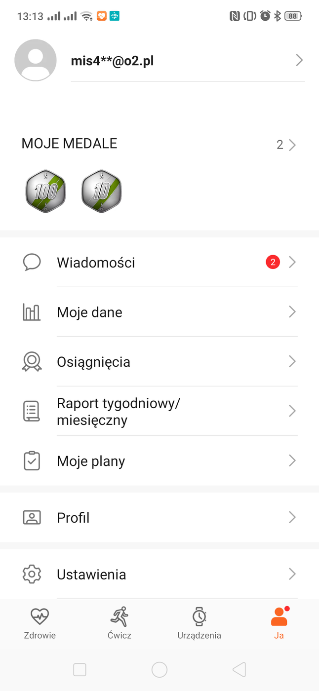 Test opaski Huawei Band 4