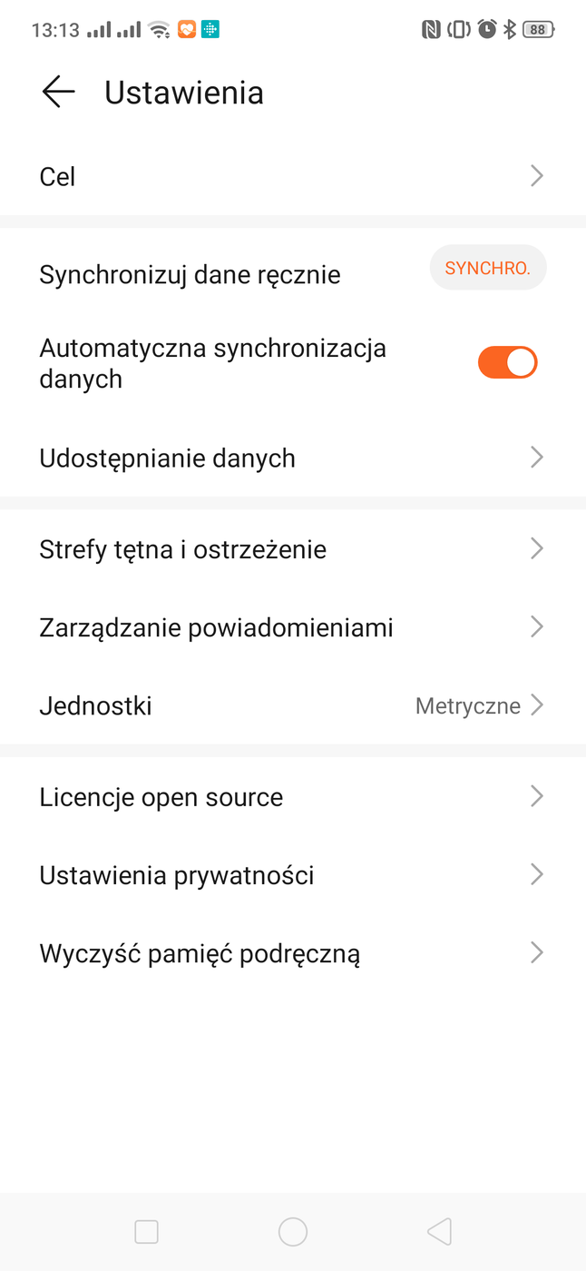 Test opaski Huawei Band 4