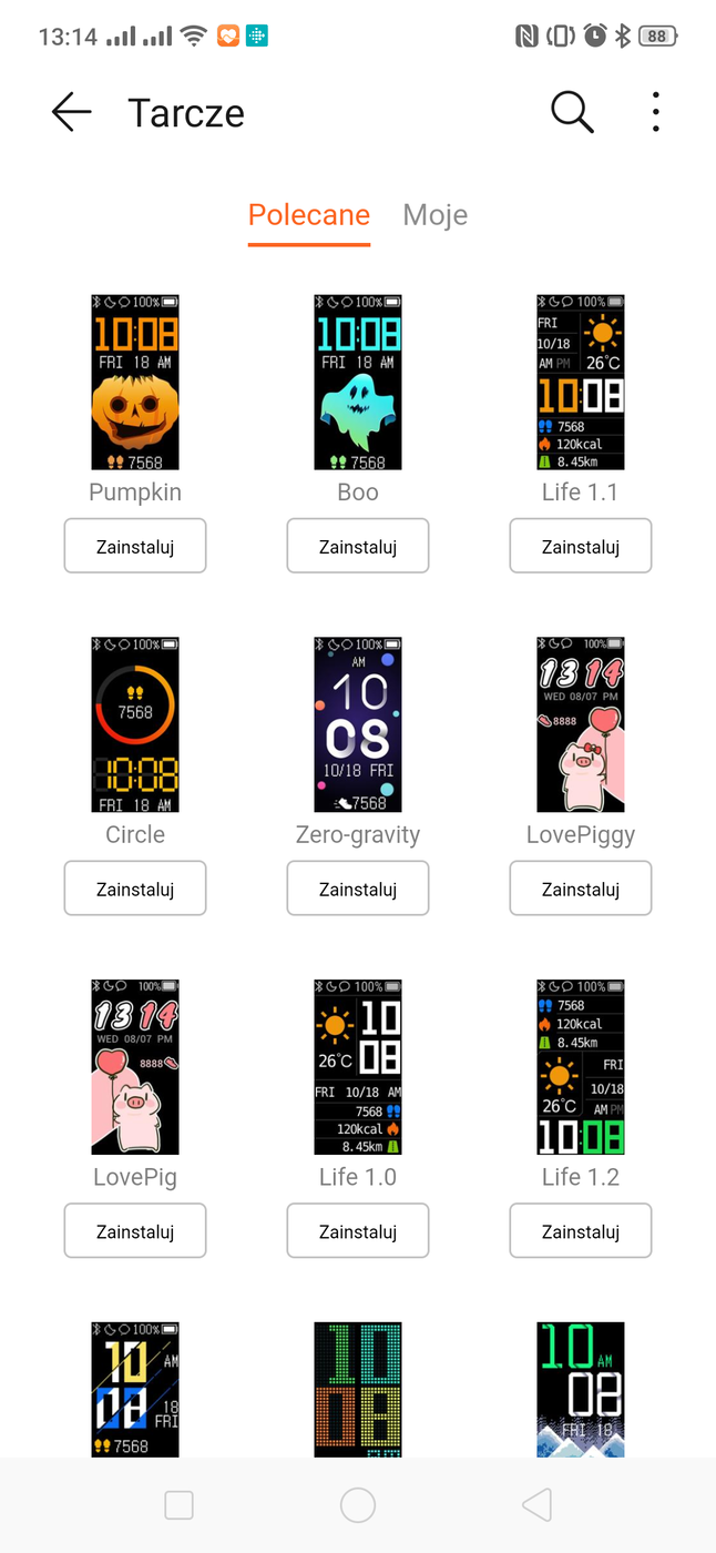 Test opaski Huawei Band 4