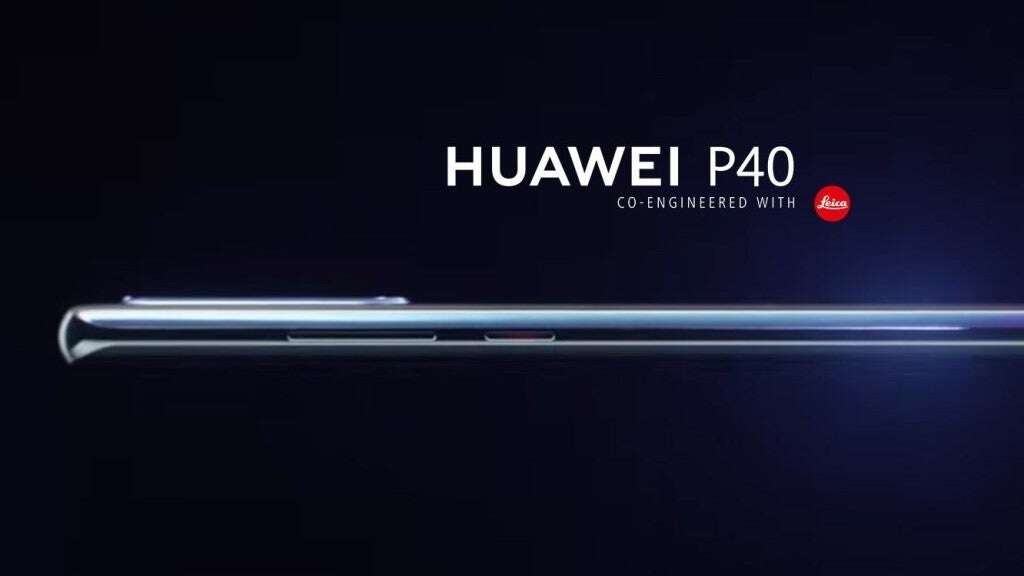 design Huawei P40, render Huawei P40