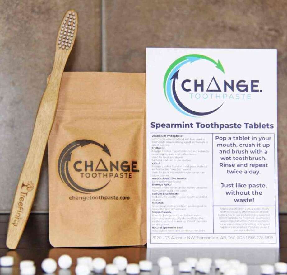 tabletki z pastą, tubki pasty, tabletki zamiast pasty, koniec z tubkami pasty