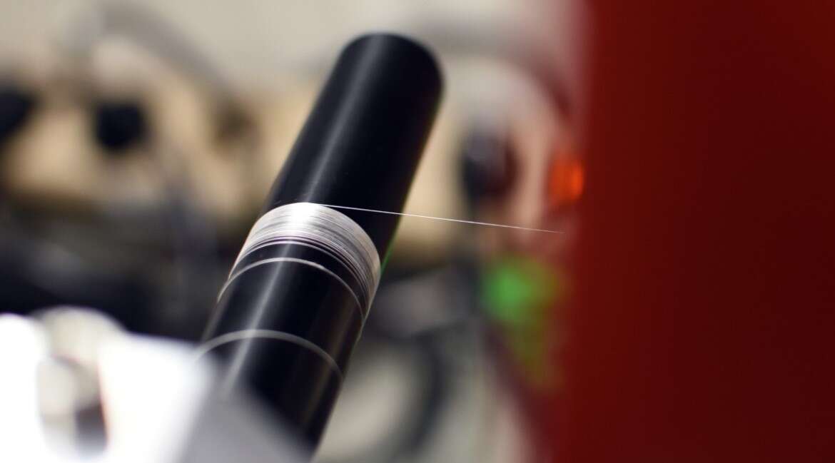 rewolucyjne włókno, syntetyczny jedwab pajęczy, sztuczne wytrzymałe włókno,