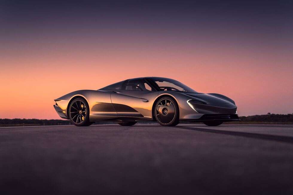 Speedtail, testy Speedtail, McLaren Speedtail, testy modelu Speedtail