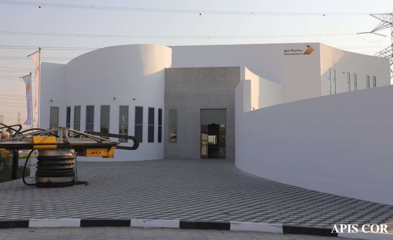 drukowanie budynków, największy wydrukowany budynek, druk Apis Cor, drukowanie betonu