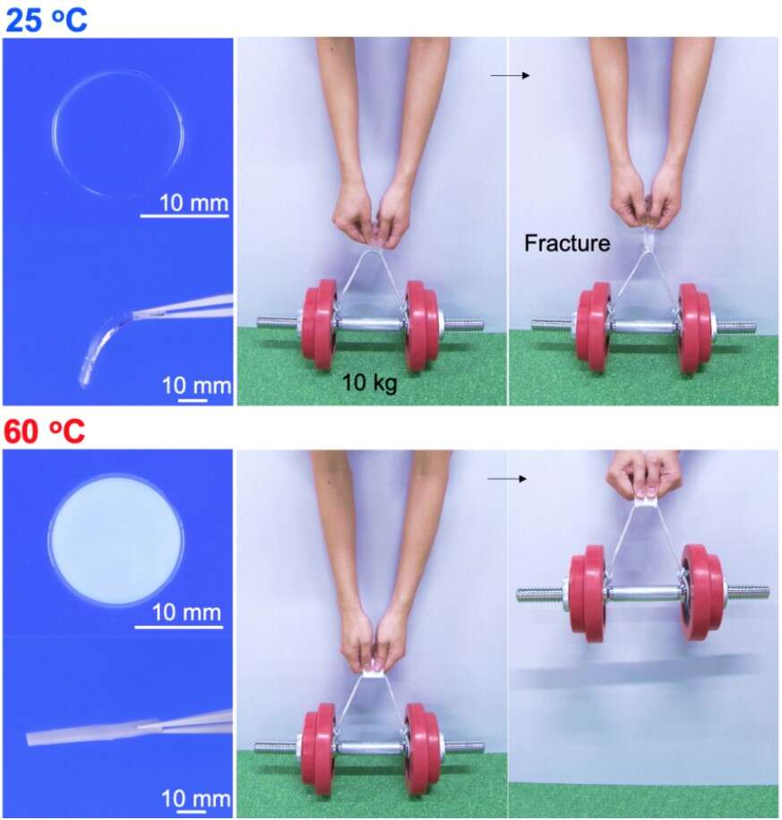 wyjątkowy materiał, twardniejący polimer, temperatura a polimer, wysoka temperatura z polimerem