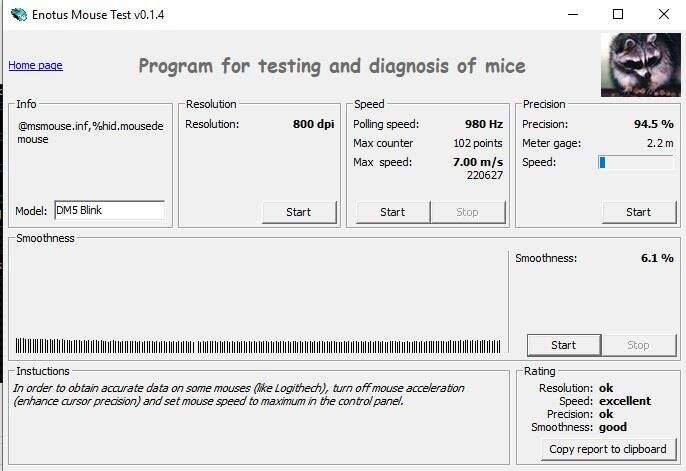 Test myszki Dream Machines DM5 Blink
