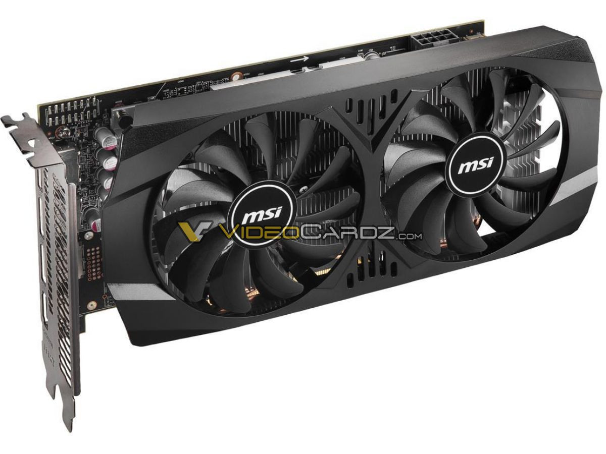 grafika MSI Radeon RX 580 Armor Revision, wygląd MSI Radeon RX 580 Armor Revision, design MSI Radeon RX 580 Armor Revision