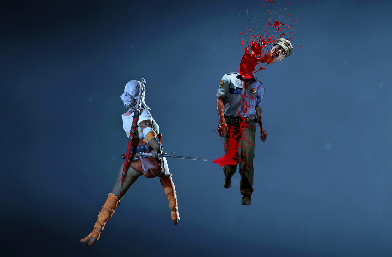 Ciri w Racoon City. Nowy mod do Resident Evil 2 Remake