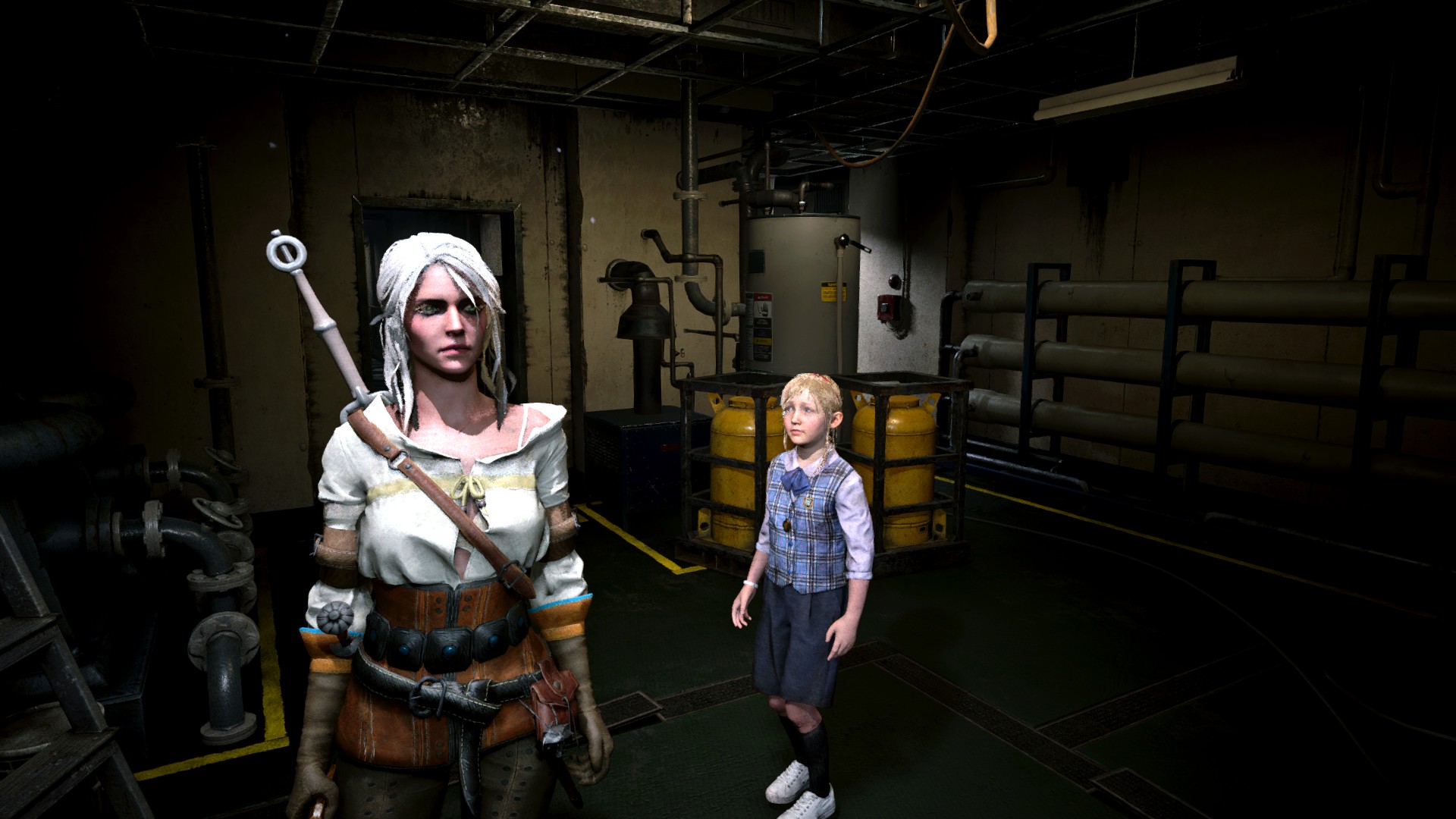 Ciri w Racoon City. Nowy mod do Resident Evil 2 Remake
