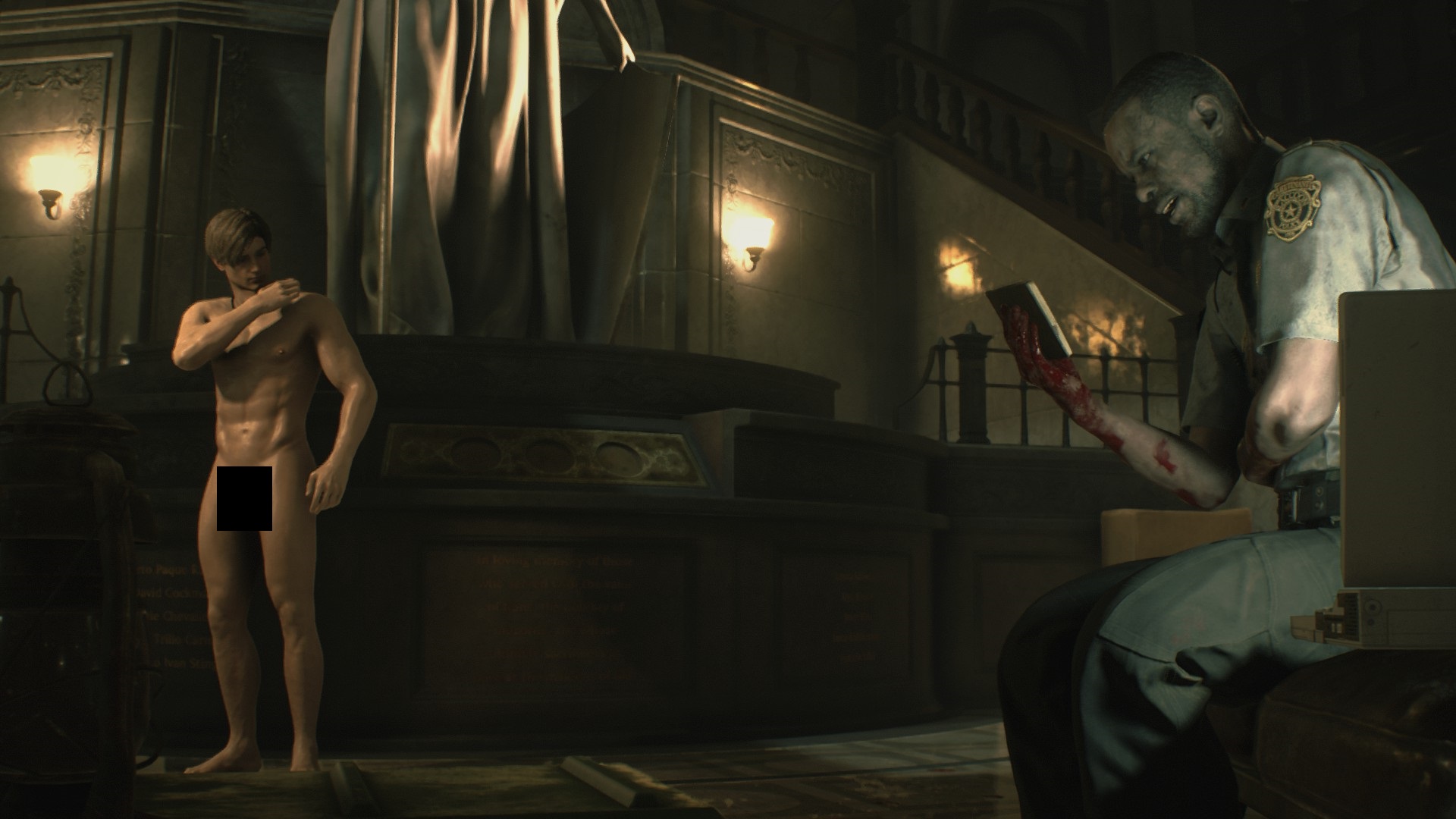 Nagie bohaterki Monster Hunter World: Iceborn oraz nadzy bohaterowie Resident Evil 2