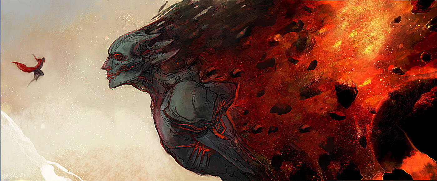 Niesamowite grafiki koncepcyjne z Doktora Strange'a. Przerażający Dormammu, sceny walk i alternatywny wygląd postaci