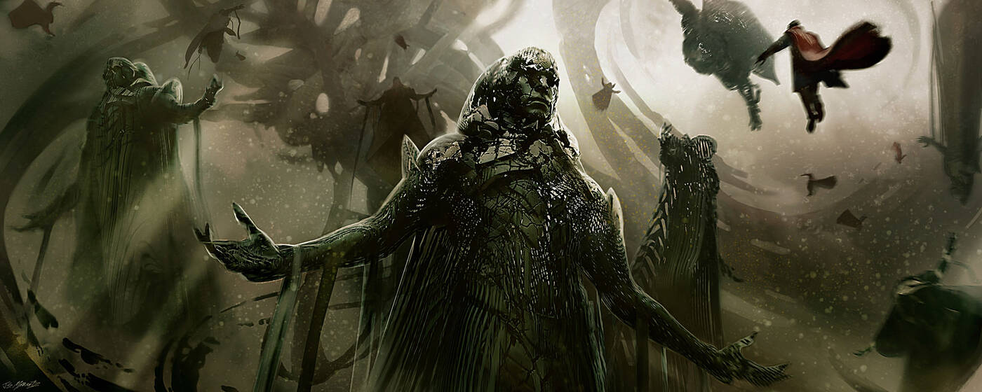 Niesamowite grafiki koncepcyjne z Doktora Strange'a. Przerażający Dormammu, sceny walk i alternatywny wygląd postaci