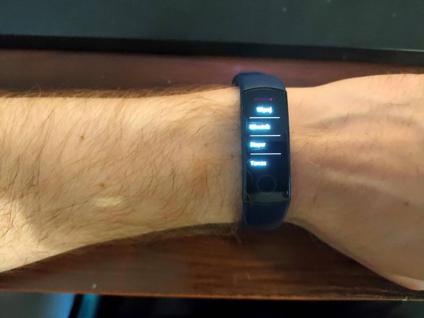 Test opaski Honor Band 5