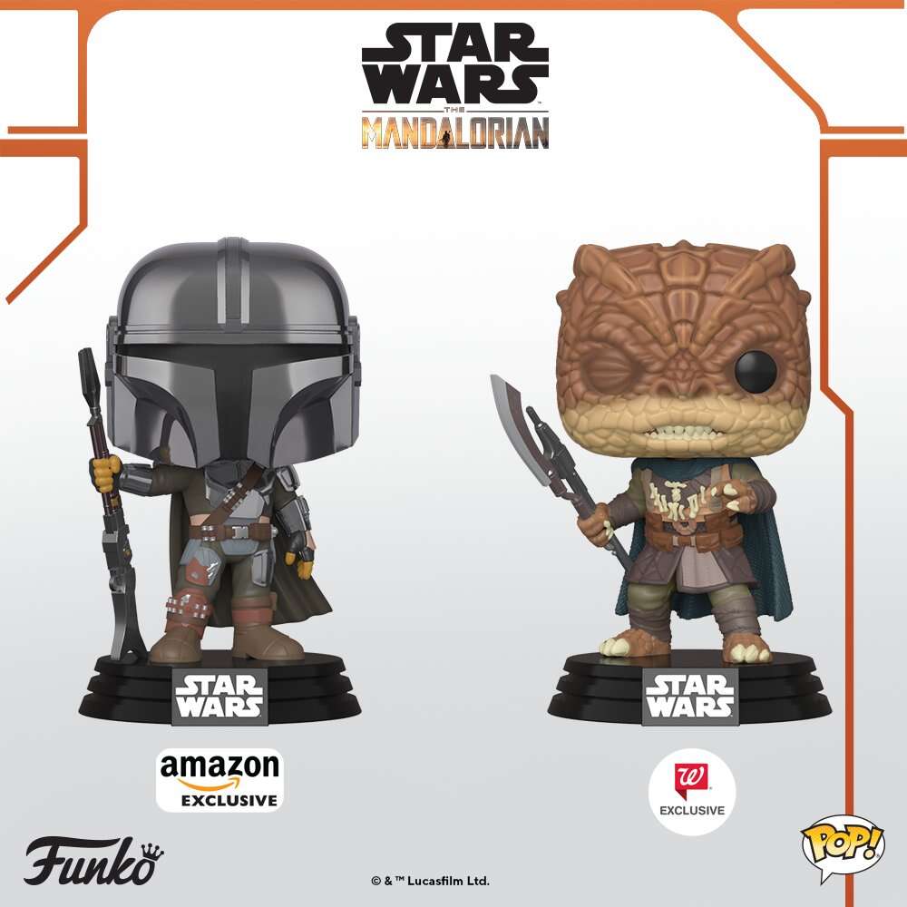 najnowsze figurki Funko Pop! z serialu The Mandalorian