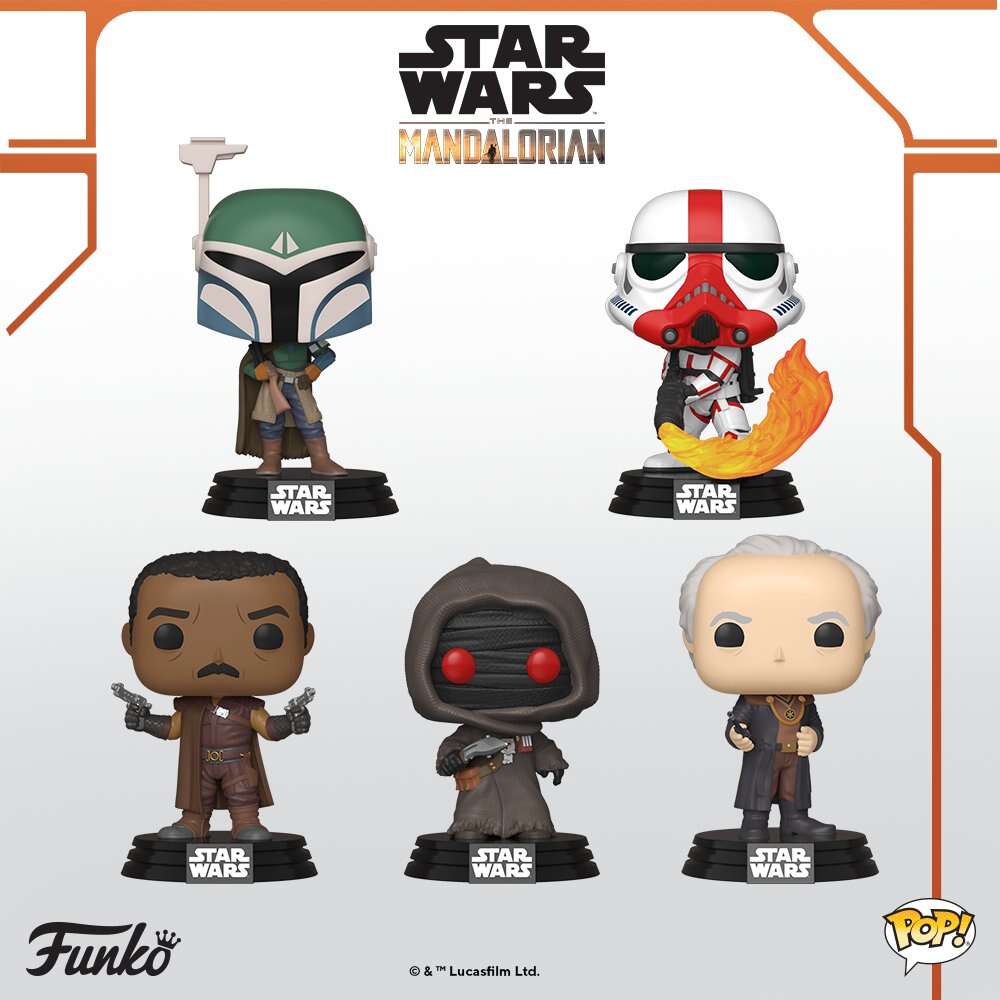 najnowsze figurki Funko Pop! z serialu The Mandalorian