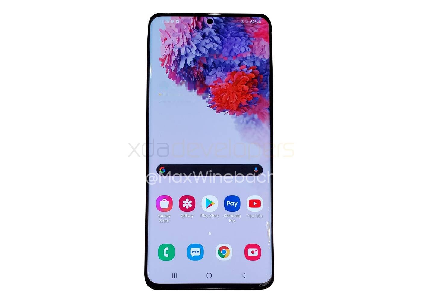 Samsung Galaxy S20+ pierwsze zdjęcie