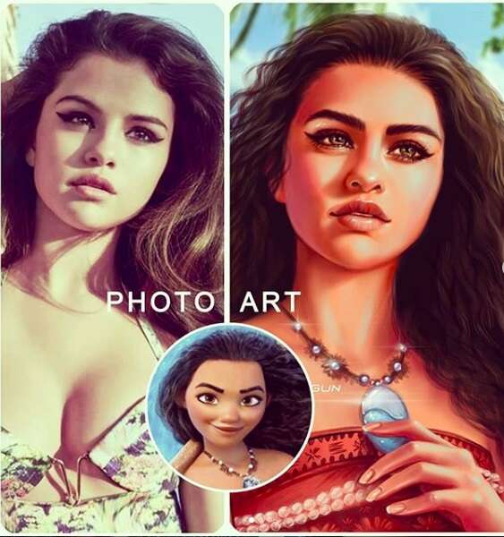 Gwiazdy Hollywood jako postacie z bajek Disneya - zobaczcie fenomenalne prace