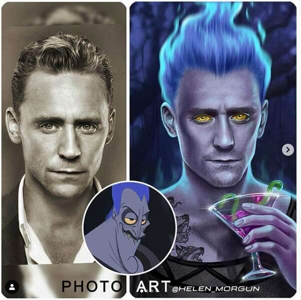 Gwiazdy Hollywood jako postacie z bajek Disneya - zobaczcie fenomenalne prace