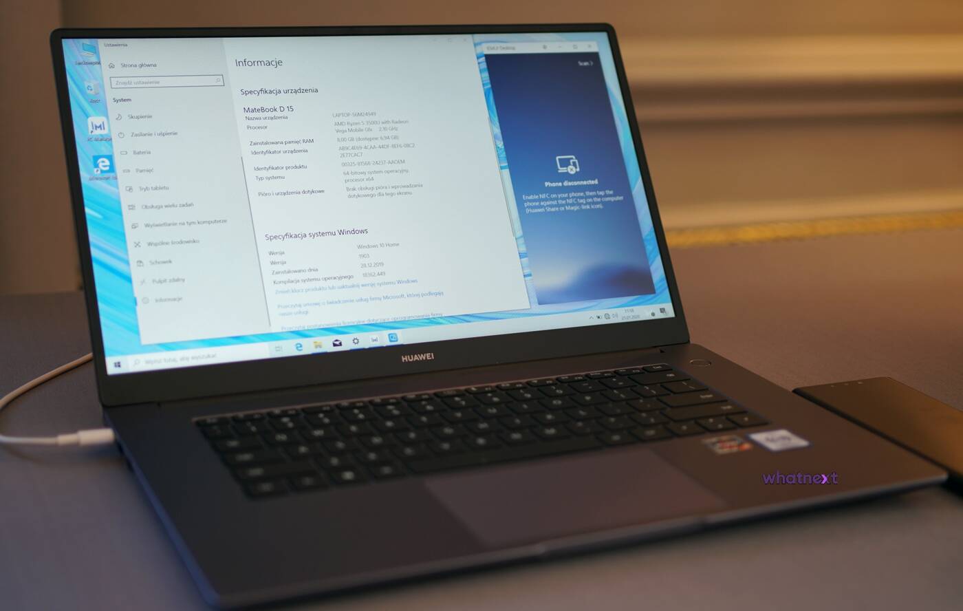 Huawei Matebook D14 i D15 premiera cena specyfikacja